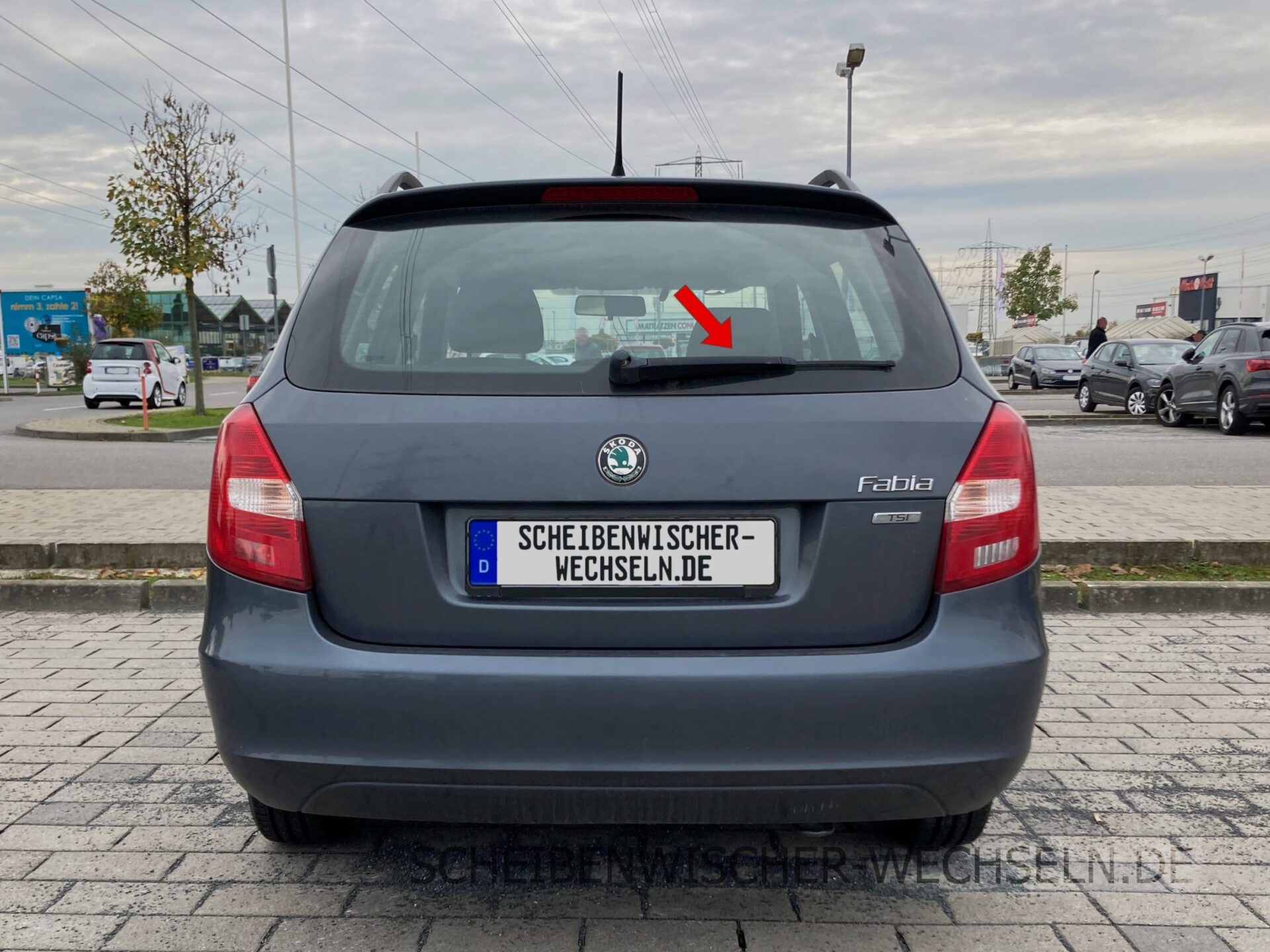 passenden Scheibenwischer für den Škoda Fabia II Combi für vorne