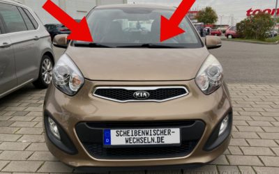 Die passenden Scheibenwischer für den Kia Picanto 3 für vorne & hinten (Typ JA, BJ 2017 bis 2020)