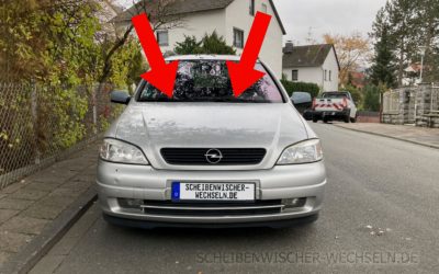 Die passenden Scheibenwischer für den Opel Astra G Caravan für vorne & hinten (Typ T98, BJ 1997 bis 2009)
