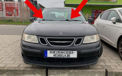 Die passenden Scheibenwischer für den Saab 9-3 II für vorne & hinten (Typ YS3F, BJ 2002 bis 2015)