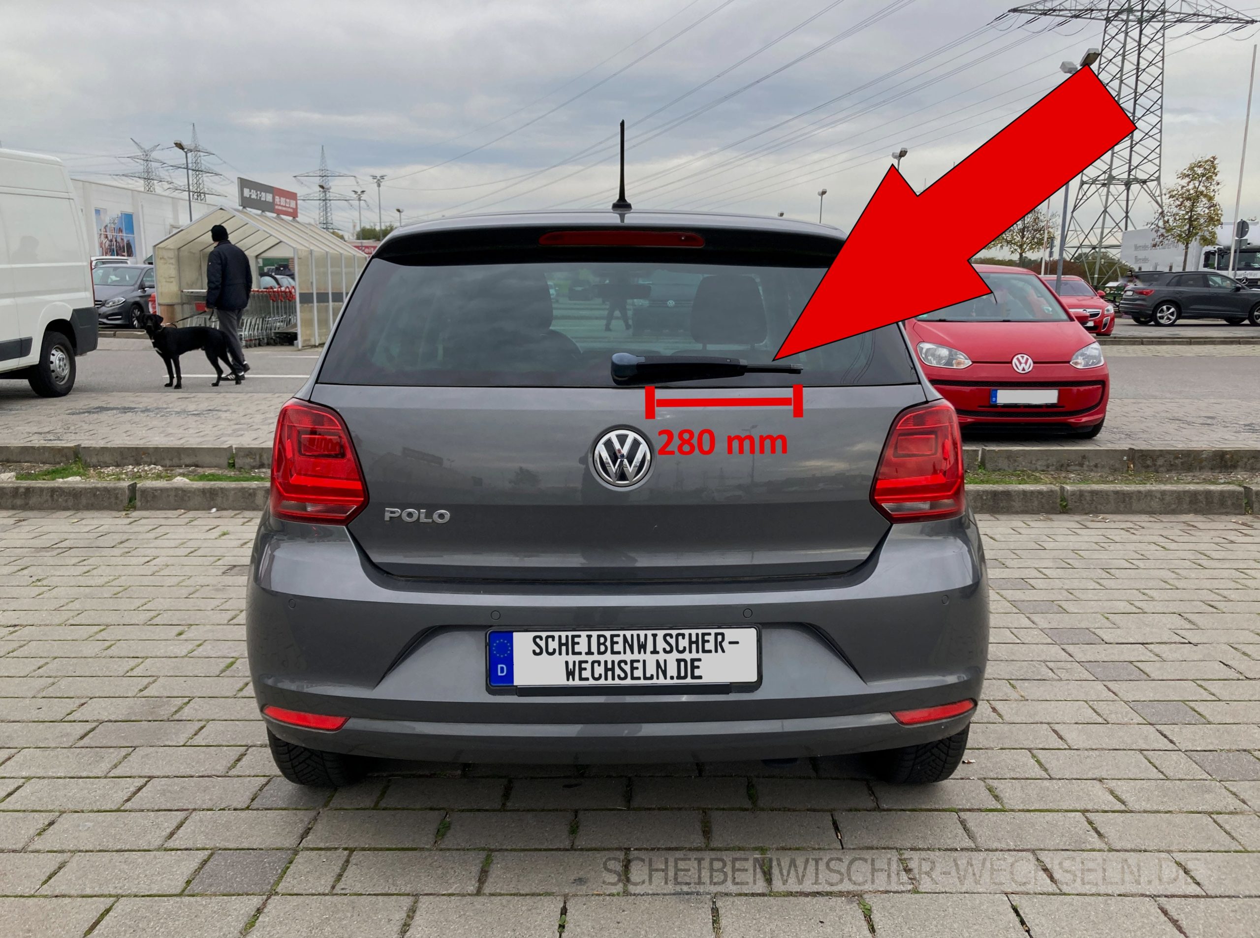 VW Polo 9N -- Scheibenwischergummis erneuern 